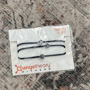 Orange theory hair ties